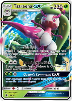 Tsareena-GX #SM56 Tsareena-GX - SM Black Star Promos - #SM56 - Pokemon TCG card