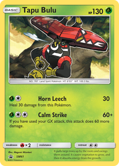 Tapu Bulu #SM61 Tapu Bulu - SM Black Star Promos - #SM61 - Pokemon TCG card