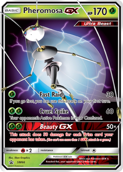 Pheromosa-GX #SM66 Pheromosa-GX - SM Black Star Promos - #SM66 - Pokemon TCG card