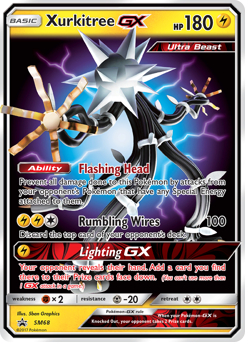 Xurkitree-GX #SM68 Xurkitree-GX - SM Black Star Promos - #SM68 - Pokemon TCG card