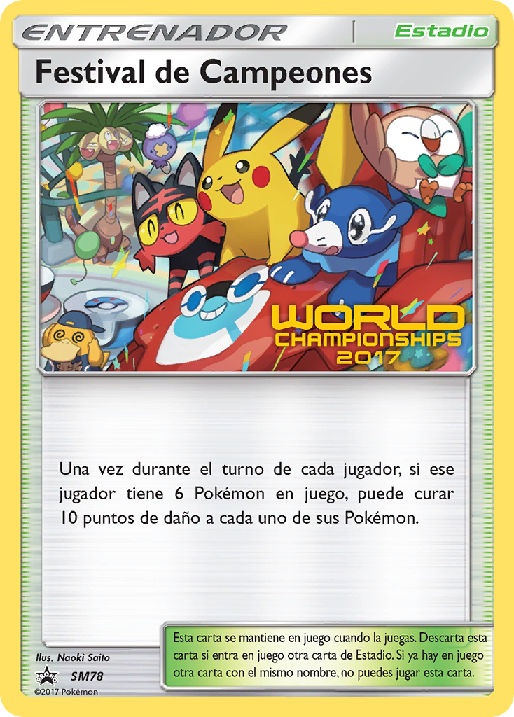 Champions Festival - SM Black Star Promos - #SM78 - Pokemon TCG card