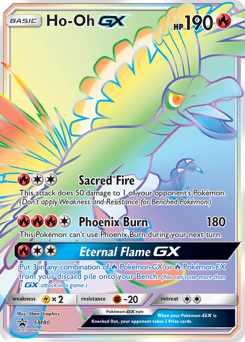 Ho-Oh-GX - SM Black Star Promos - #SM80 - Pokemon TCG card