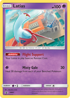 Latias #SM87 Latias - SM Black Star Promos - #SM87 - Pokemon TCG card