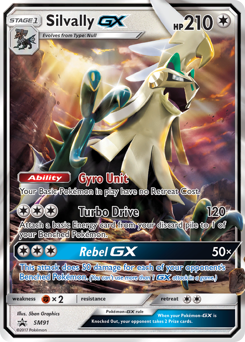 Silvally-GX - SM Black Star Promos - #SM91 - Pokemon TCG card