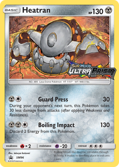 Heatran #SM96 Heatran - SM Black Star Promos - #SM96 - Pokemon TCG card