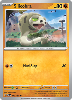 Silicobra #119 Silicobra - Scarlet & Violet - #119 - Pokemon TCG card