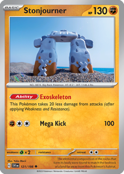 Stonjourner - Scarlet & Violet - #121 - Pokemon TCG card