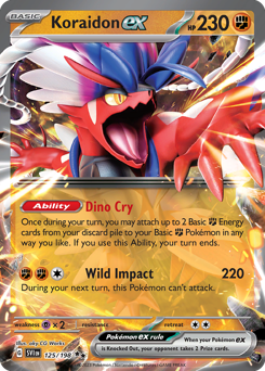 Koraidon ex #125 Koraidon ex - Scarlet & Violet - #125 - Pokemon TCG card