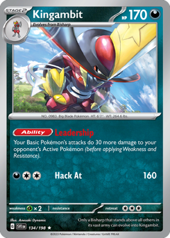 Kingambit - Scarlet & Violet - #134 - Pokemon TCG card