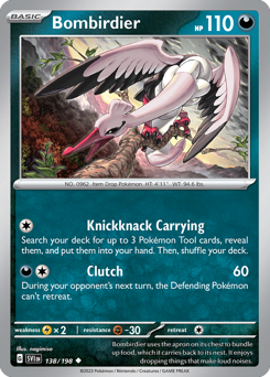 Bombirdier - Scarlet & Violet - #138 - Pokemon TCG card