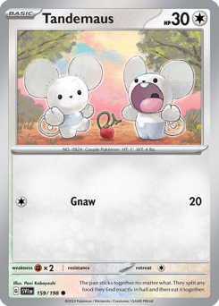 Tandemaus #159 Tandemaus - Scarlet & Violet - #159 - Pokemon TCG card