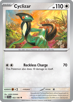 Cyclizar #163 Cyclizar - Scarlet & Violet - #163 - Pokemon TCG card