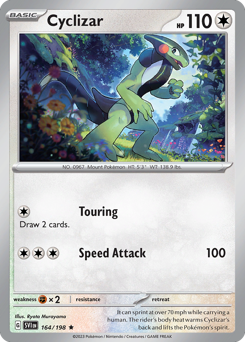 Cyclizar #164 Cyclizar - Scarlet & Violet - #164 - Pokemon TCG card