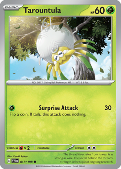 Tarountula #18 Tarountula - Scarlet & Violet - #18 - Pokemon TCG card
