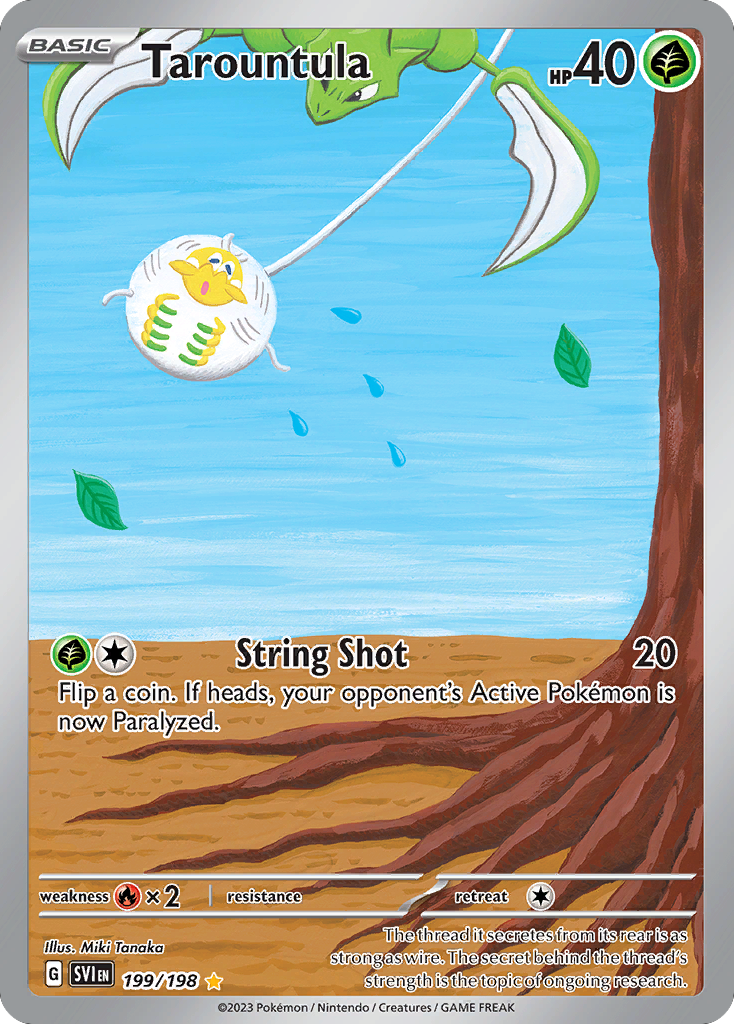 Tarountula - Scarlet & Violet - #199 - Pokemon TCG card