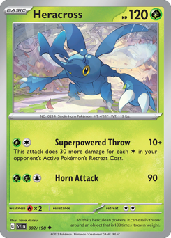 Heracross - Scarlet & Violet - #2 - Pokemon TCG card
