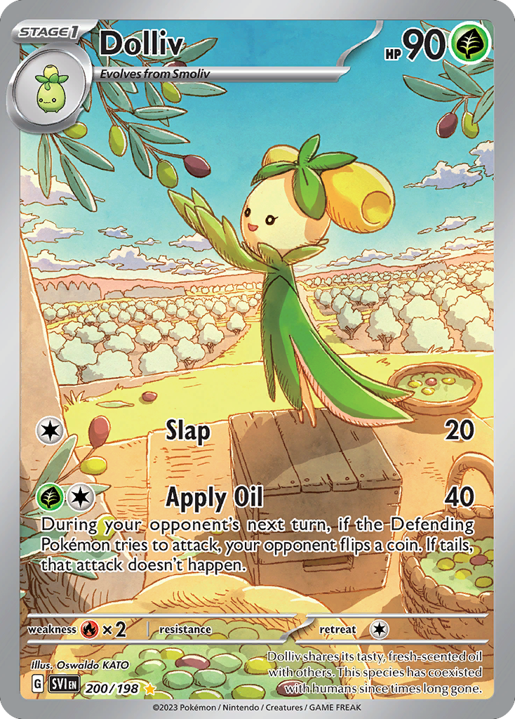 Dolliv - Scarlet & Violet - #200 - Pokemon TCG card