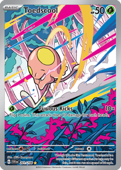Toedscool #201 Toedscool - Scarlet & Violet - #201 - Pokemon TCG card