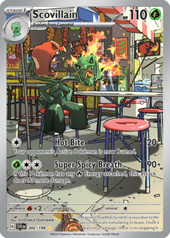 Scovillain - Scarlet & Violet - #202 - Pokemon TCG card