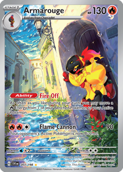 Armarouge #203 Armarouge - Scarlet & Violet - #203 - Pokemon TCG card