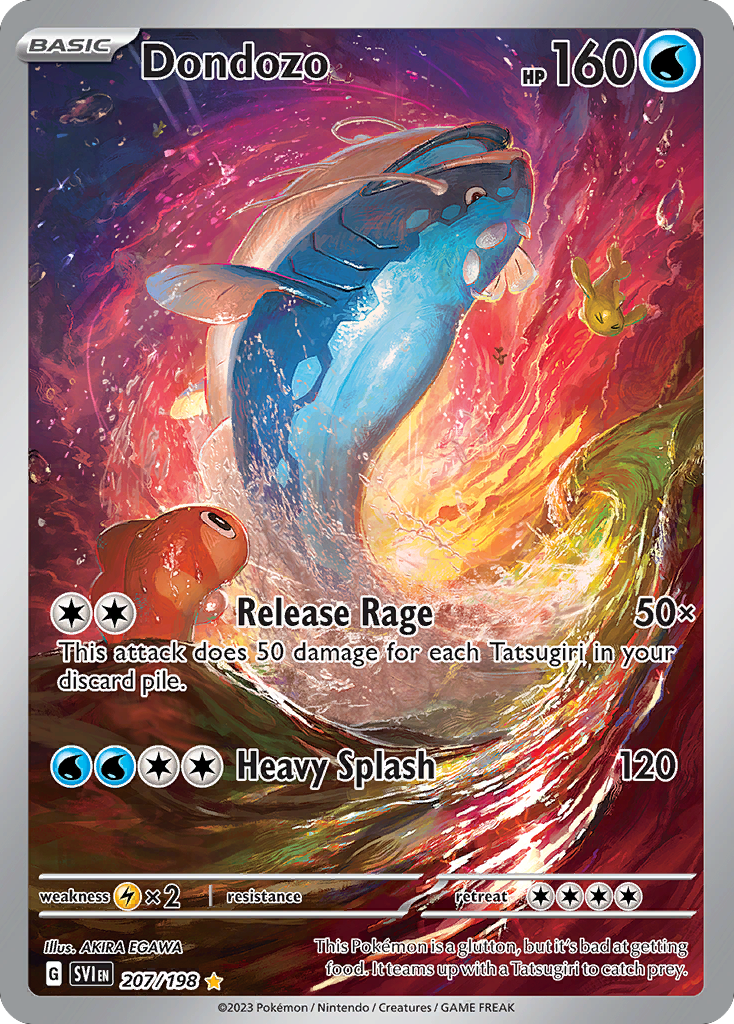 Dondozo - Scarlet & Violet - #207 - Pokemon TCG card
