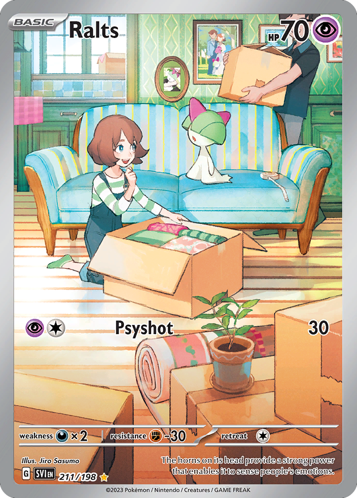 Ralts - Scarlet & Violet - #211 - Pokemon TCG card