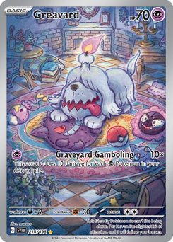 Greavard - Scarlet & Violet - #214 - Pokemon TCG card