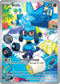 Riolu #215 Riolu - Scarlet & Violet - #215 - Pokemon TCG card