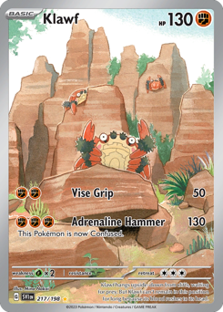 Klawf #217 Klawf - Scarlet & Violet - #217 - Pokemon TCG card