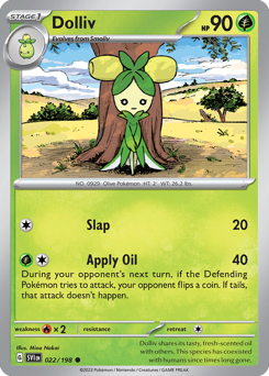Dolliv #22 Dolliv - Scarlet & Violet - #22 - Pokemon TCG card