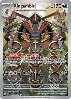 Kingambit - Scarlet & Violet - #220 - Pokemon TCG card