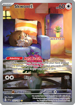 Skwovet #222 Skwovet - Scarlet & Violet - #222 - Pokemon TCG card