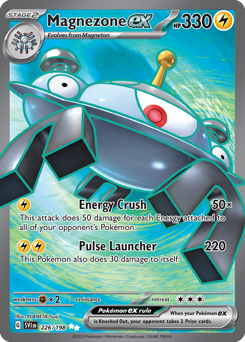 Magnezone ex #226 Magnezone ex - Scarlet & Violet - #226 - Pokemon TCG card