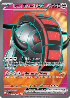 Iron Treads ex - Scarlet & Violet - #233 - Pokemon TCG card