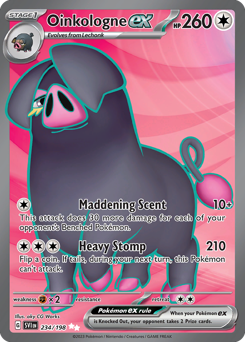 Oinkologne ex #234 Oinkologne ex - Scarlet & Violet - #234 - Pokemon TCG card