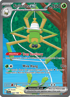 Spidops ex - Scarlet & Violet - #243 - Pokemon TCG card