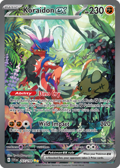 Koraidon ex #247 Koraidon ex - Scarlet & Violet - #247 - Pokemon TCG card