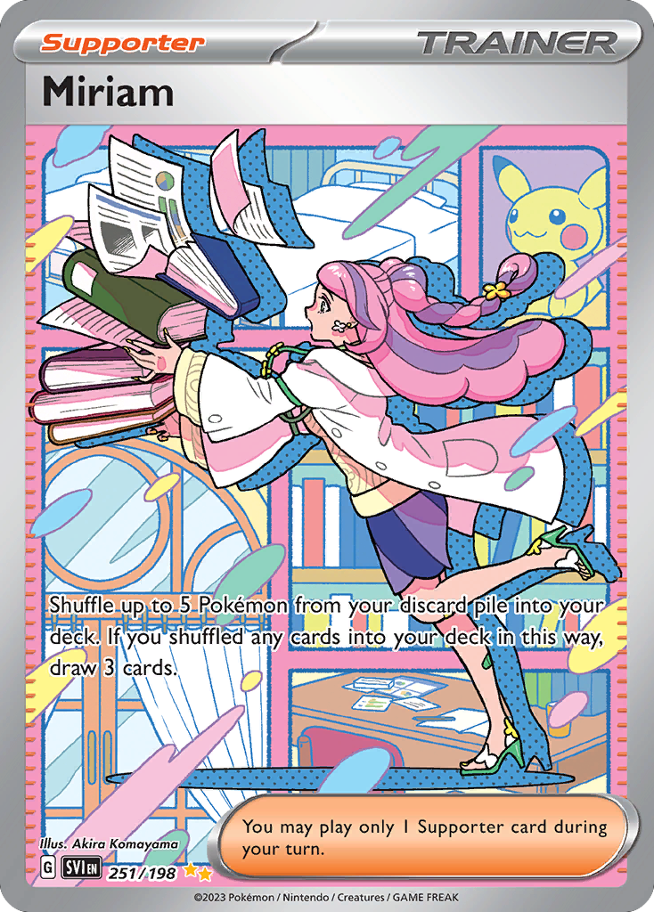 Miriam - Scarlet & Violet - #251 - Pokemon TCG card