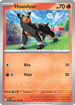 Houndour #33 Houndour - Scarlet & Violet - #33 - Pokemon TCG card