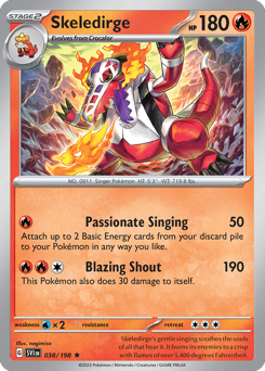Skeledirge #38 Skeledirge - Scarlet & Violet - #38 - Pokemon TCG card