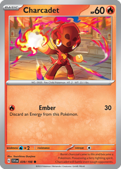 Charcadet - Scarlet & Violet - #39 - Pokemon TCG card