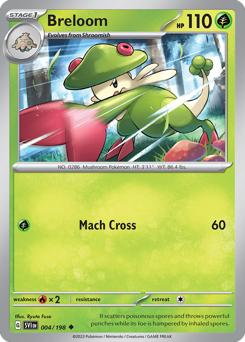 Breloom - Scarlet & Violet - #4 - Pokemon TCG card