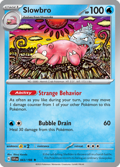 Slowbro - Scarlet & Violet - #43 - Pokemon TCG card