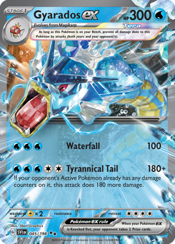 Gyarados ex - Scarlet & Violet - #45 - Pokemon TCG card