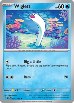 Wiglett #56 Wiglett - Scarlet & Violet - #56 - Pokemon TCG card