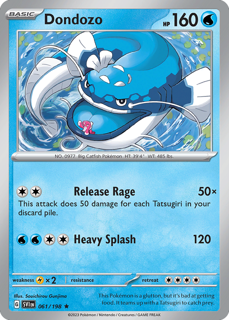 Dondozo - Scarlet & Violet - #61 - Pokemon TCG card