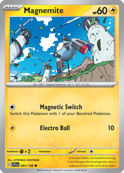 Magnemite - Scarlet & Violet - #63 - Pokemon TCG card