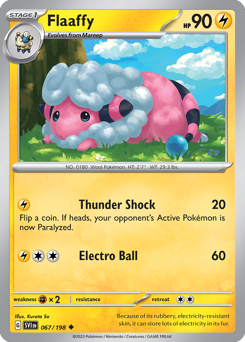 Flaaffy #67 Flaaffy - Scarlet & Violet - #67 - Pokemon TCG card