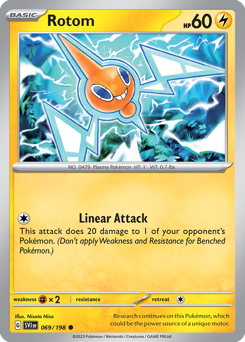 Rotom #69 Rotom - Scarlet & Violet - #69 - Pokemon TCG card