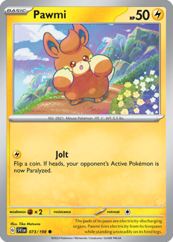 Pawmi #73 Pawmi - Scarlet & Violet - #73 - Pokemon TCG card
